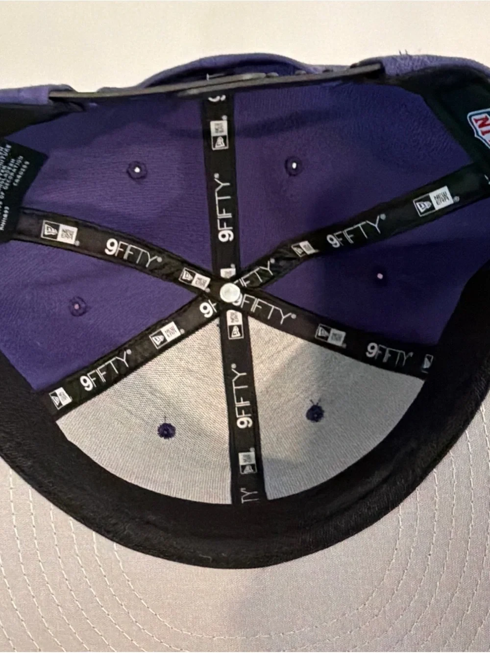 Baltimore Ravens Purple and Black Snapback Hat - Oakley Collaboration